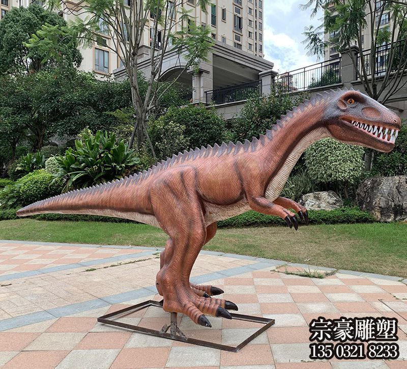 玻璃鋼仿真恐龍侏羅紀(jì)動物雕塑 玻璃鋼仿真恐龍侏羅紀(jì)動物雕塑